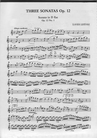 Lefevre sonata n1