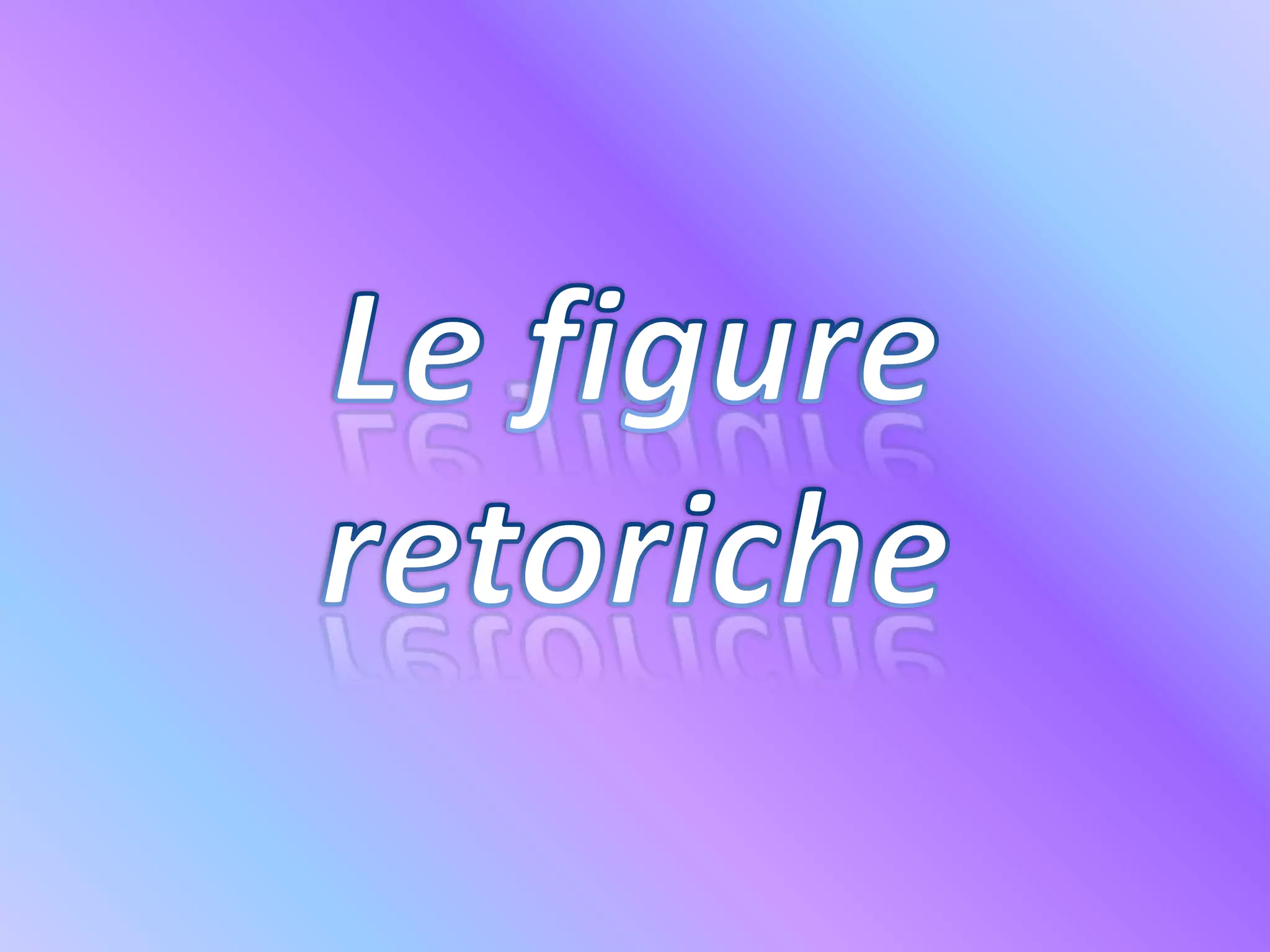 Le figure retoriche per la scuola media | PPSX | Poetry | Books and