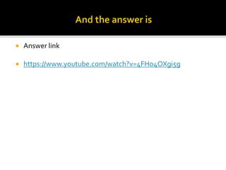  Answer link
 https://www.youtube.com/watch?v=4FHo4OXgi5g
 