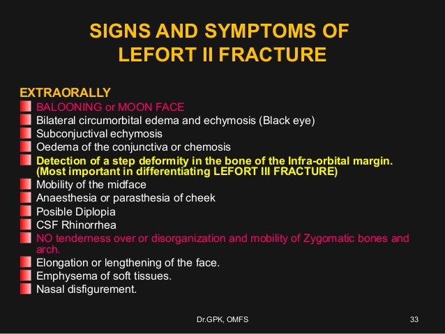 lefort fracture