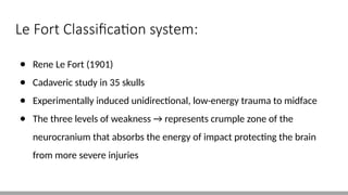 LE FORT FRACTURES AND THEIR MANAGEMENT.pptx