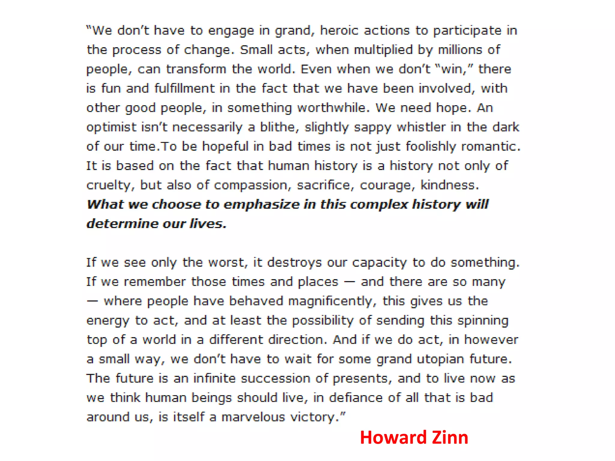 Howard Zinn 