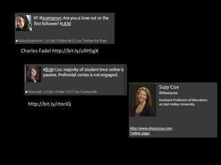 Charles Fadel http://bit.ly/u9H5gX http://bit.ly/rtorJQ 