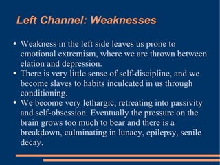 Left Channel (freemeditation.tv) Nov 12 2008 | PPT