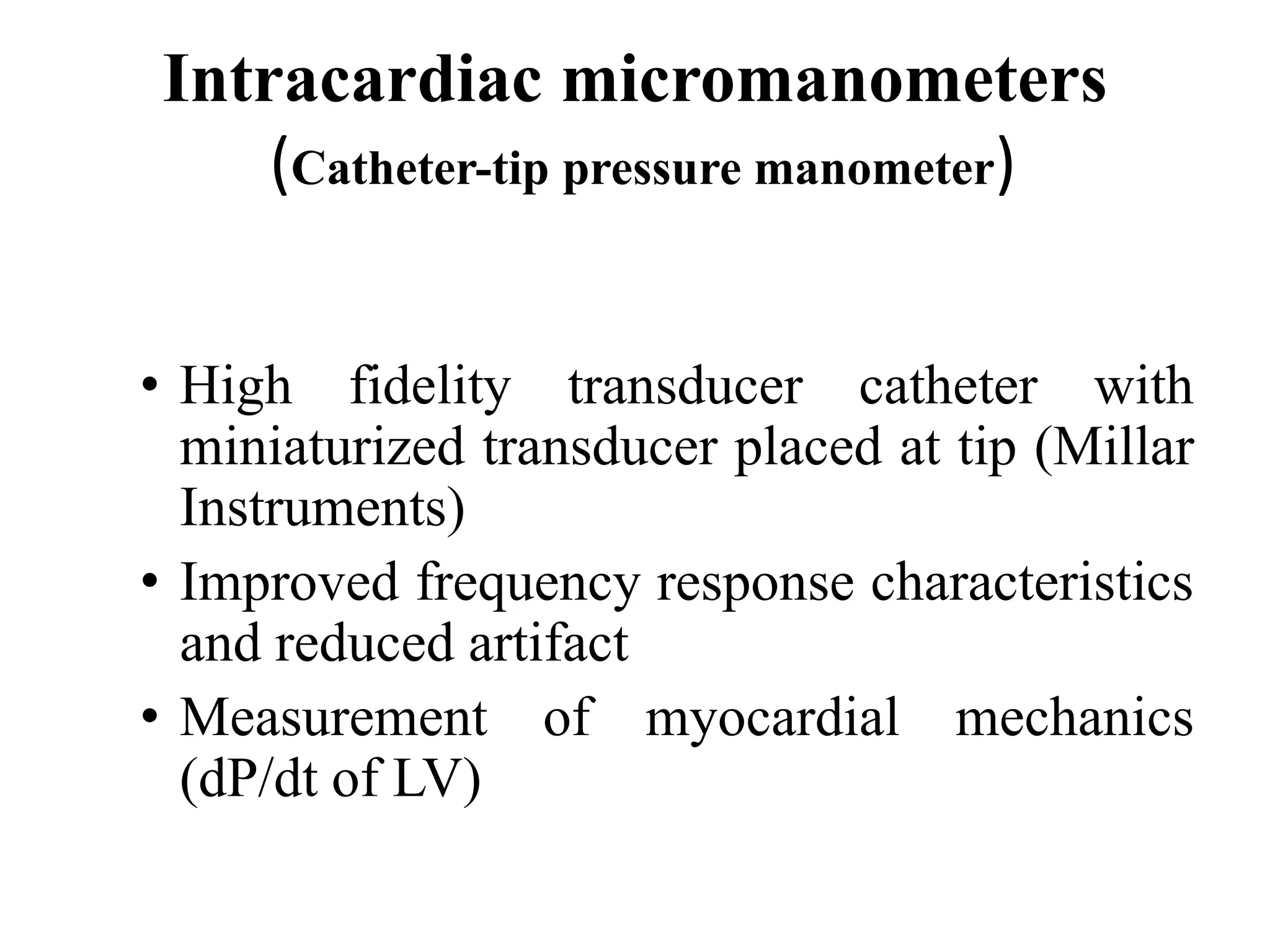 Left ventricular pressure tracings | PPTX