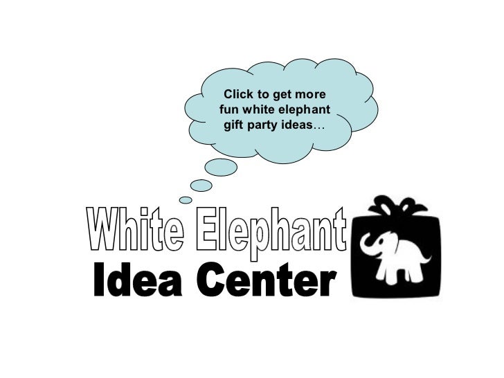 Lefty the white elephant gift game