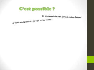 C’est possible ?
 