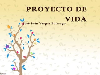 PROYECTO DE
VIDAJosé Iván Vargas Buitrago
 