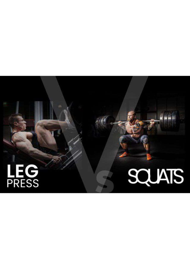 Leg press vs squat