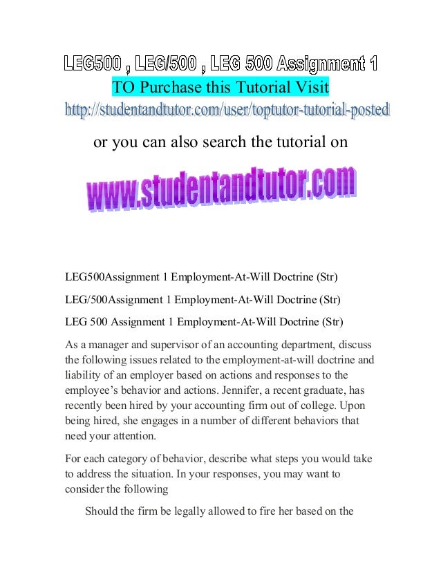 Leg 500 assignment 1 essay example 06 picture