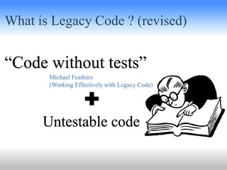 Working with Legacy Code | PPTX