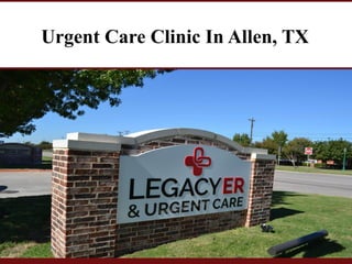 Urgent Care Clinic In Allen, TX
 