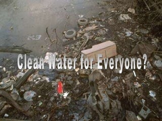 Clean Water for Everyone? 