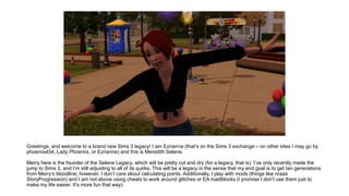 The Selene Legacy Chapter 1.1