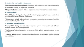 Legacy System Modernization | PDF