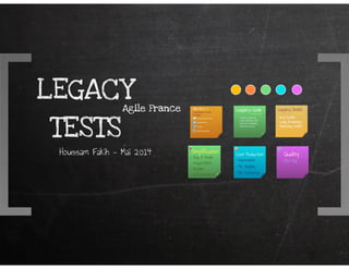 From Legacy Code to Legacy Tests