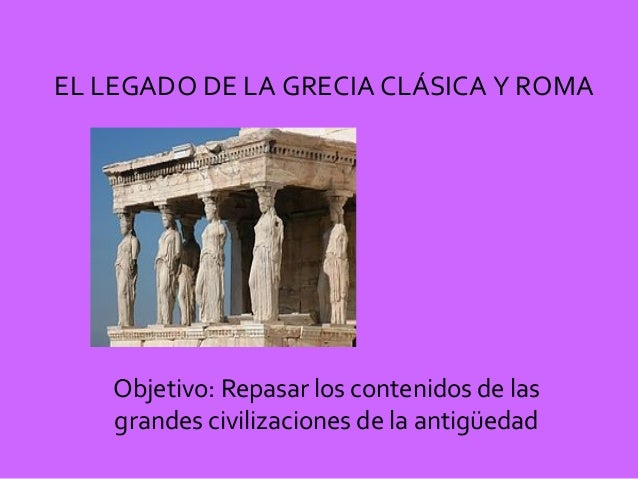 Legado de grecia y roma pdf