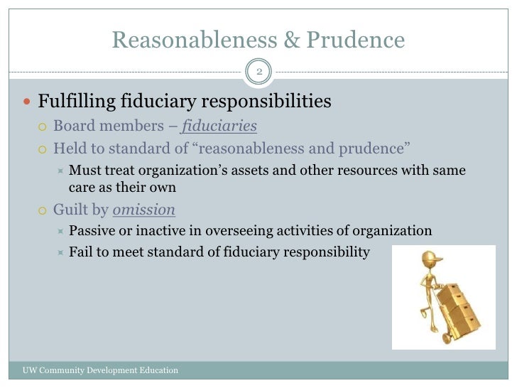 Legal Responsibilities of Board Members