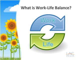 What is Work-Life Balance?
 