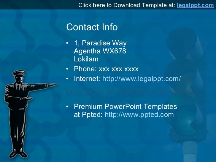 traffic police powerpoint presentation
