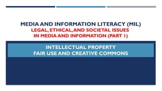 Media Information Literacy_ Senior High School | PPTX