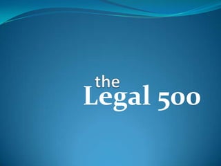 Legal 500
 