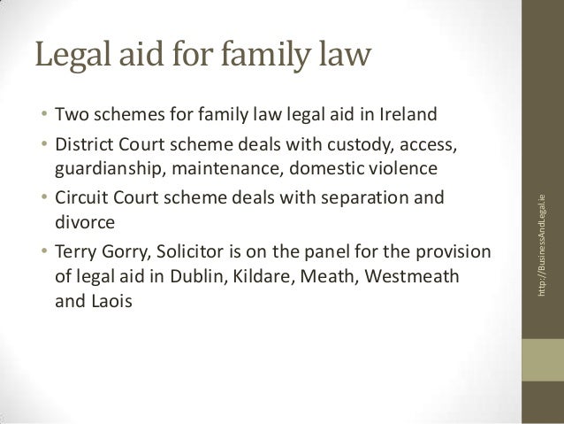Where can you find legal aid for a divorce?