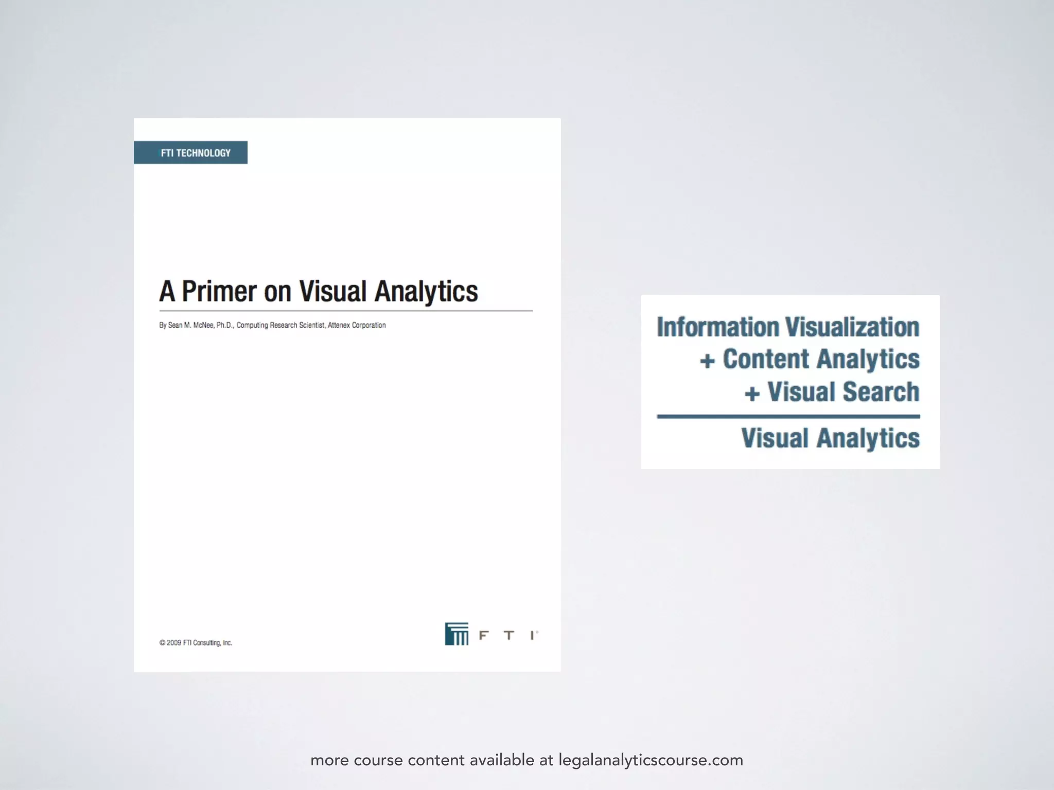 more course content available at legalanalyticscourse.com
 