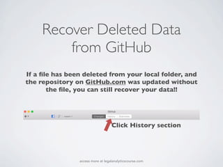 Legal Analytics Course - Class #4 - Github and RMarkdown Tutorial ...