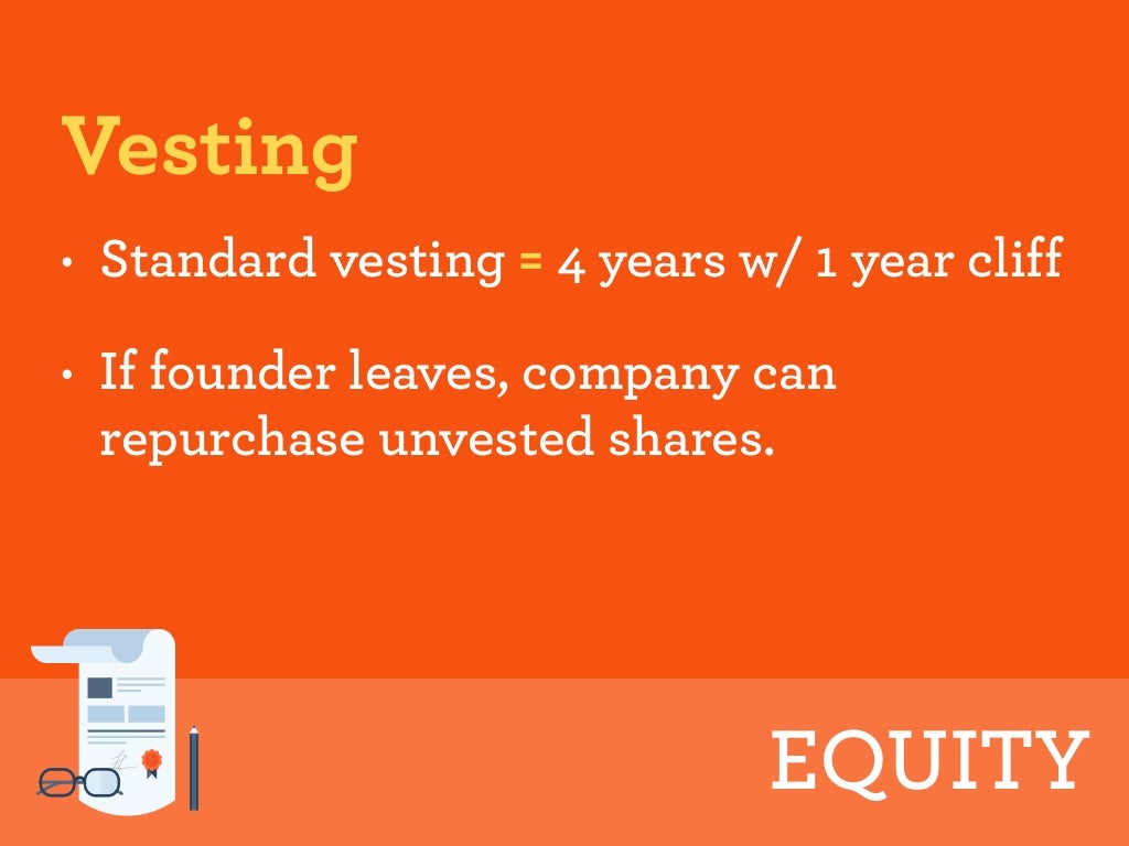 Vesting • Standard vesting