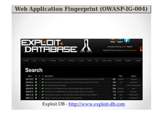 Exploit DB - http://www.exploit-db.com
 