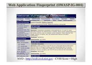NVD - http://web.nvd.nist.gov - CVSS Score = High
 