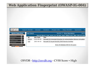 OSVDB - http://osvdb.org - CVSS Score = High
 