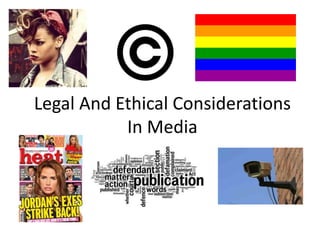 Legal and ethical considerations PPT