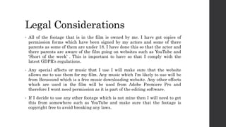 Legal and ethical considerations unit 17 | PPT