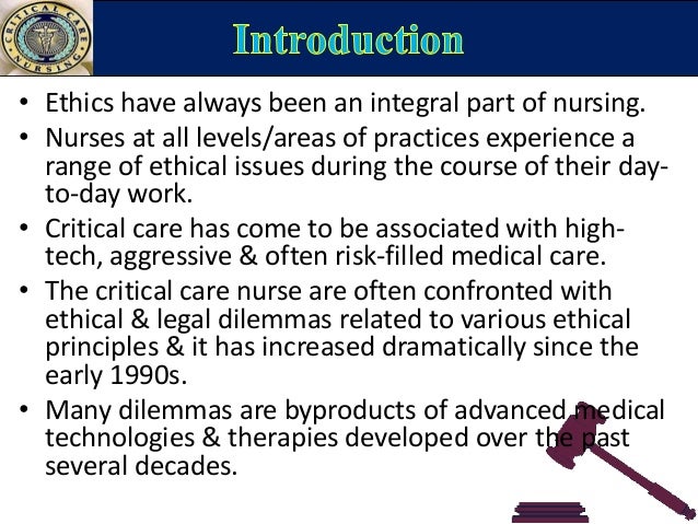 ethical issues in nursing essay