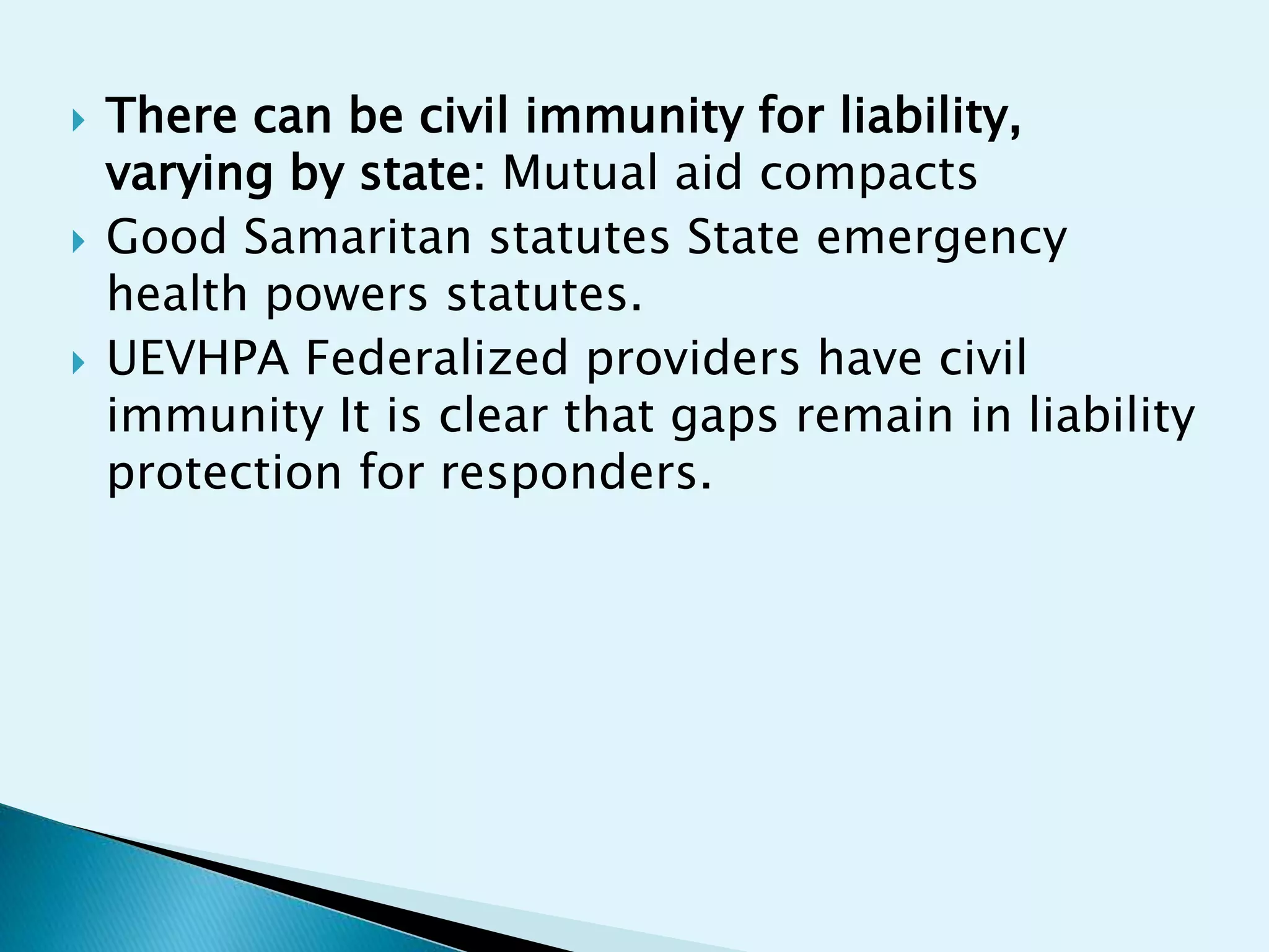 Legal and ethical issues in disaster nursing | PPTX