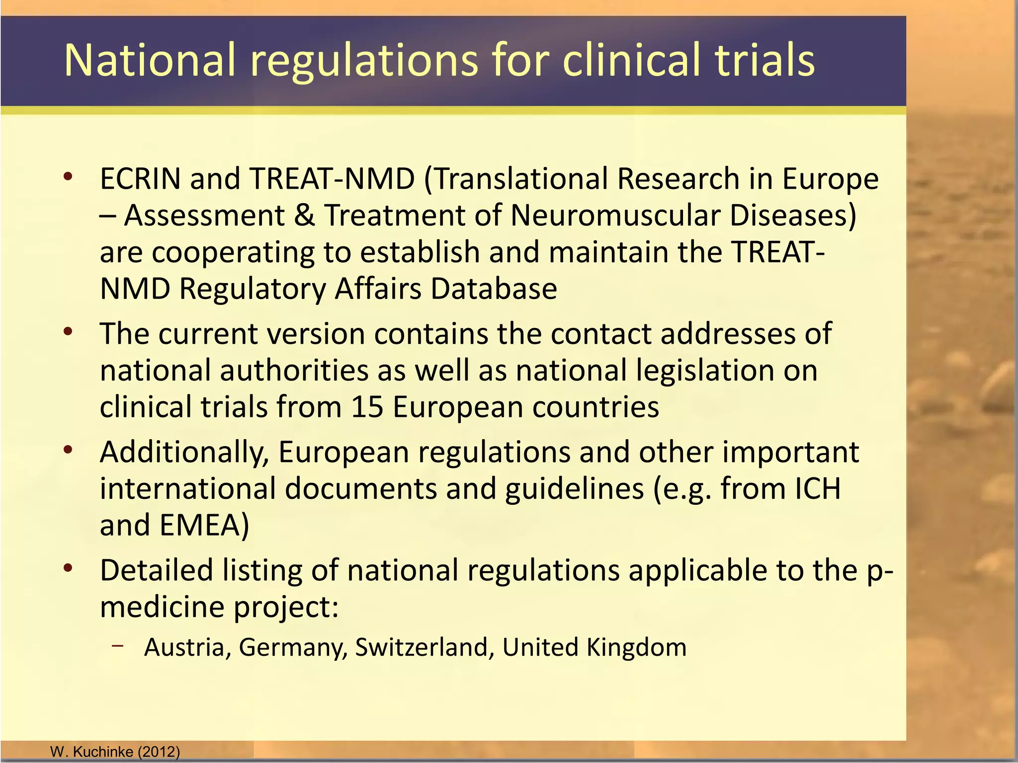 Legal and Ethical Issues of International Clinical Trials