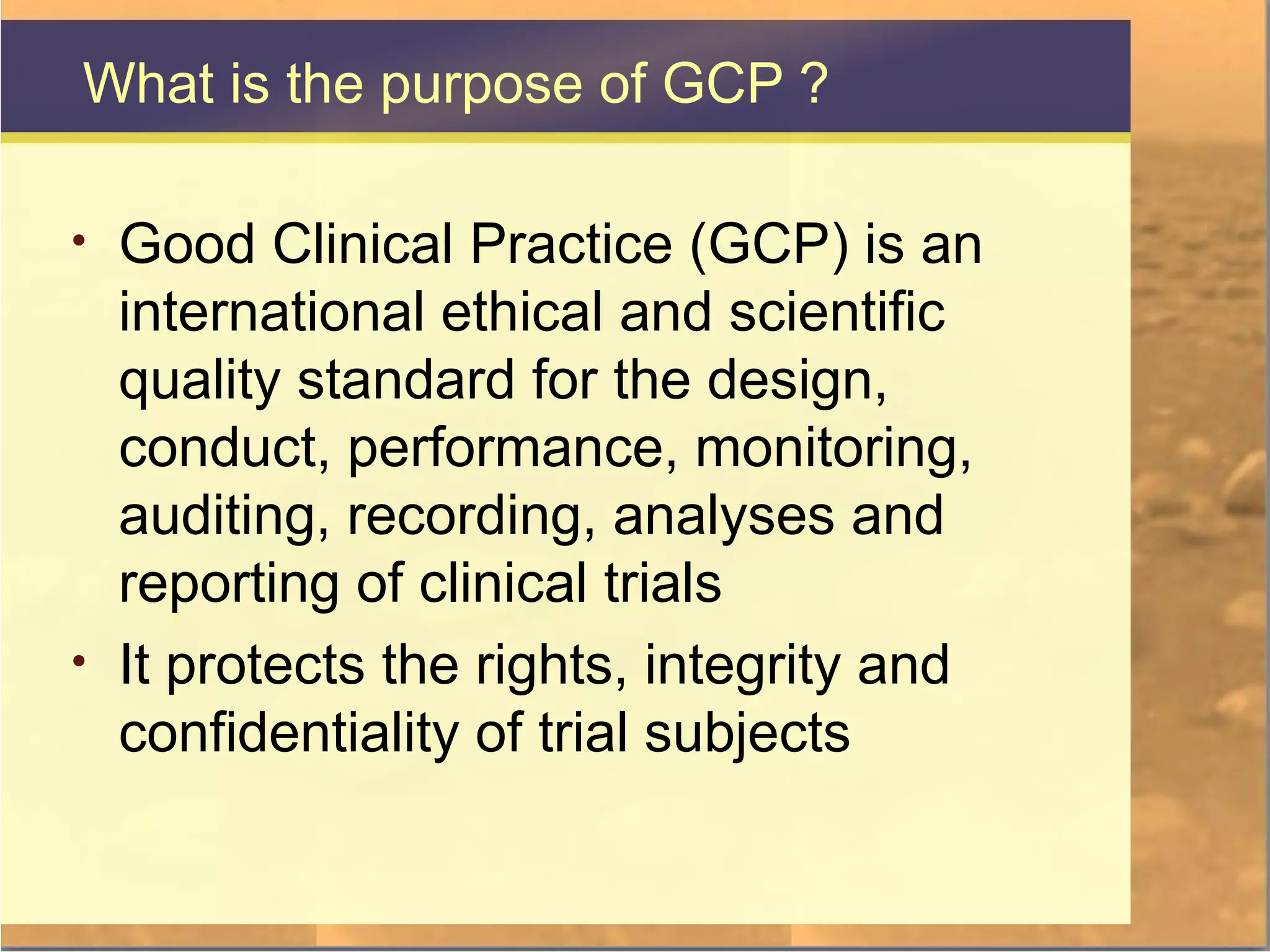 Legal and Ethical Issues of International Clinical Trials