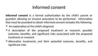 legal and ithical iisues in pediatric care.pptx