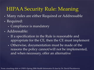 Rules Informatics Legal Aspects in Health Informatics | PDF