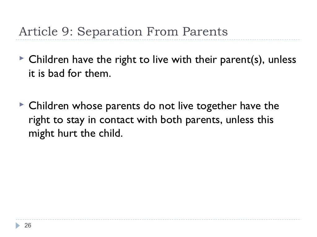 Child Care and Protection Act