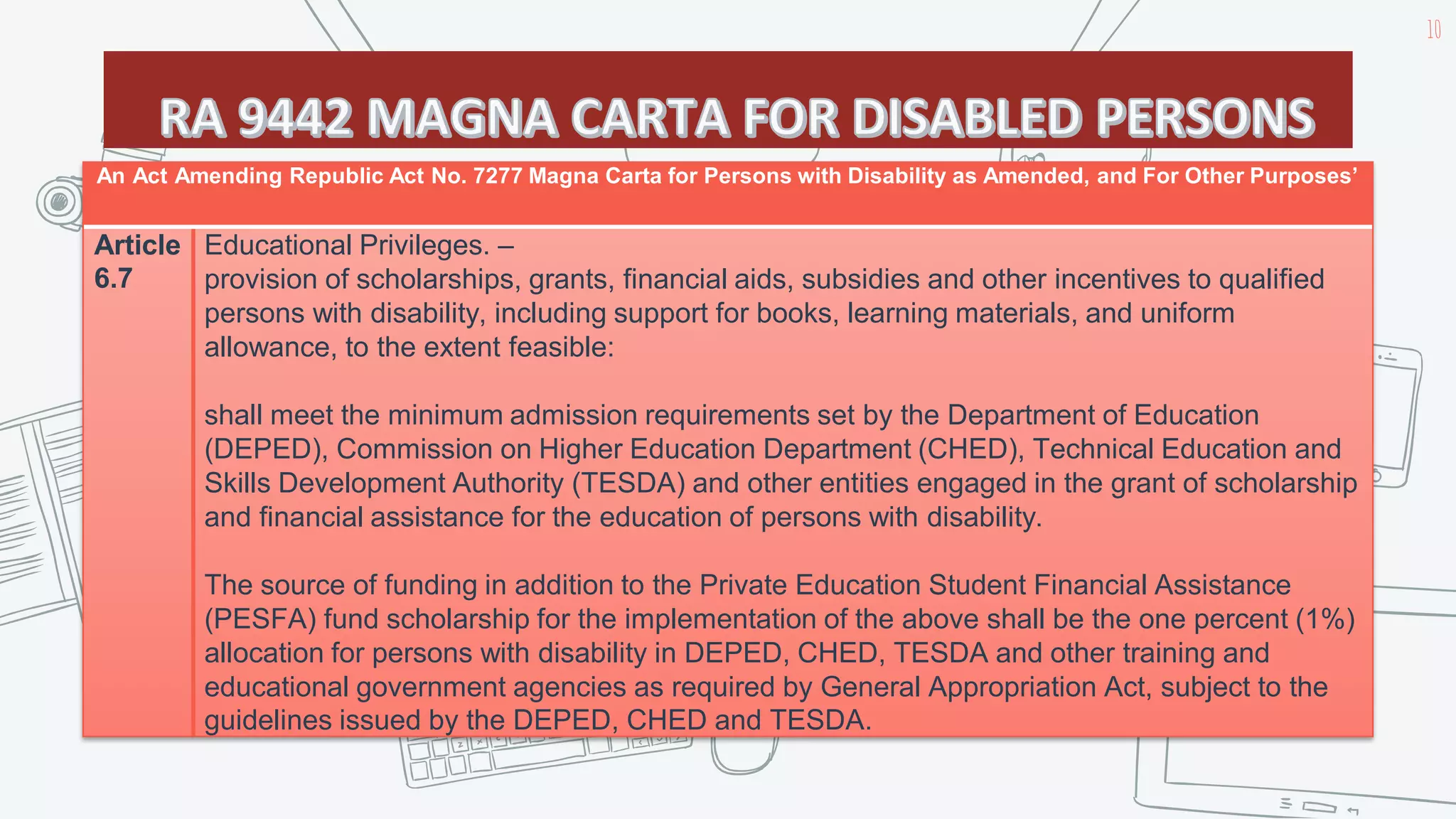 Legal Bases Of Special And Inclusive Education Pdf