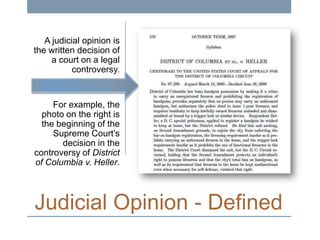 judicial opinion example