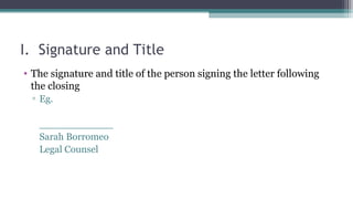 Legal Office Procedure - Correspondence.ppt