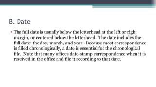 Legal Office Procedure - Correspondence.ppt