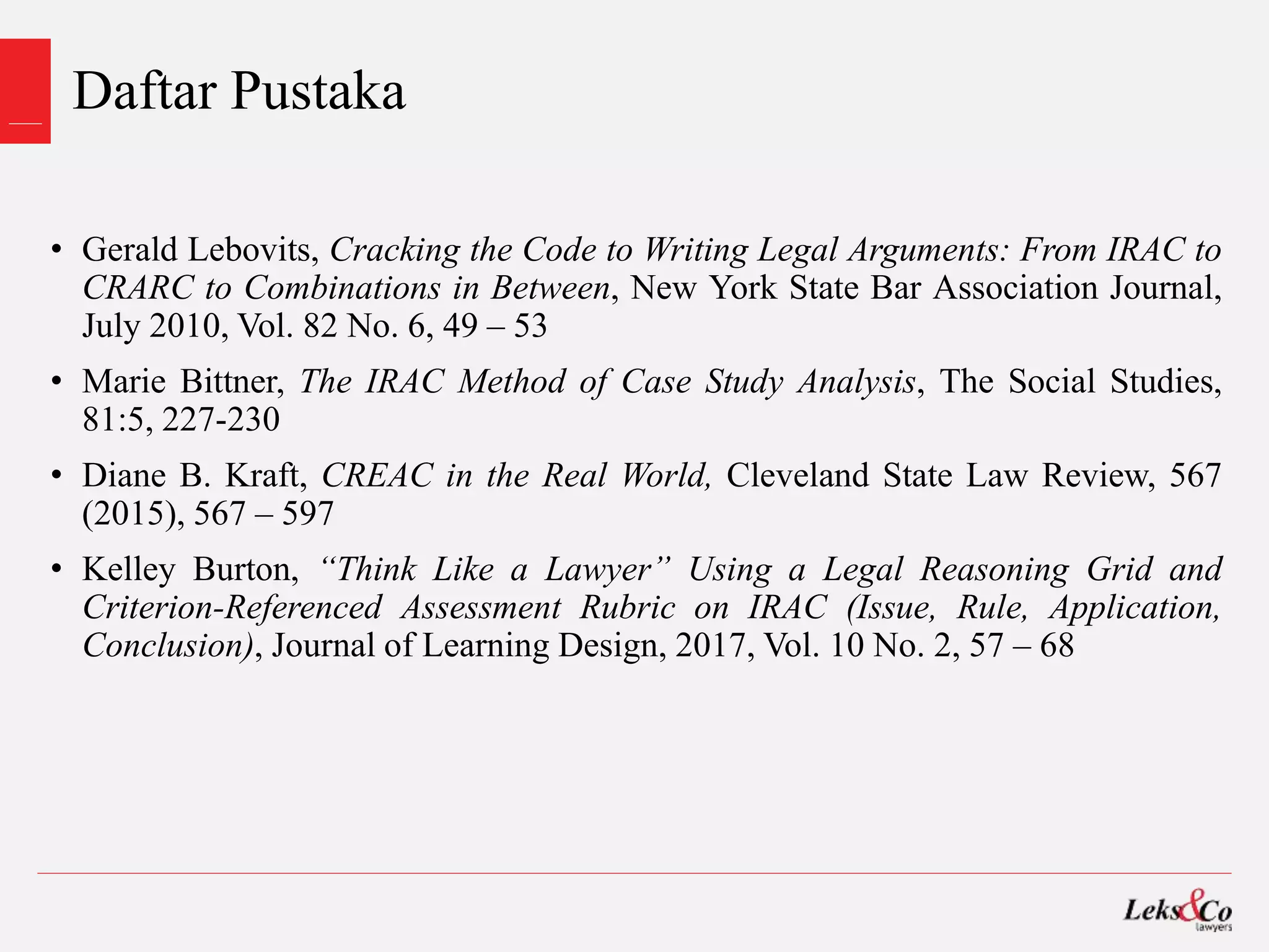 Legal Drafting | PPTX