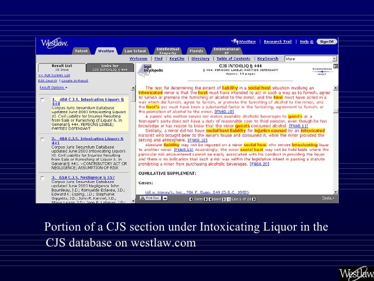 Major legal encyclopedias image