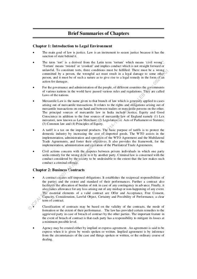 example of legal environment in business plan