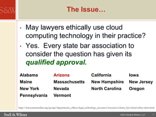 Legal ethics & cloud computing | PDF